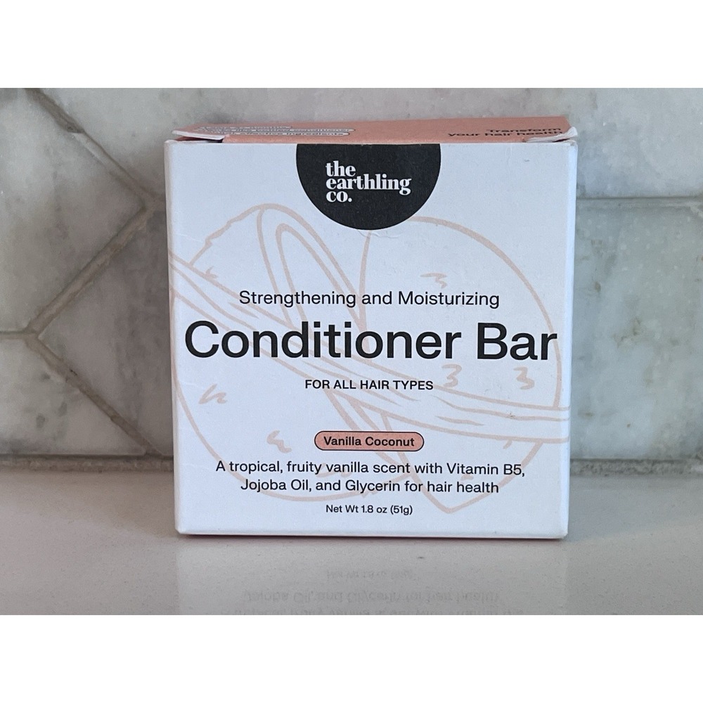 The Earthling Co. Conditioner Bar - Promote Hair Growth, Strengthen & Moistur...